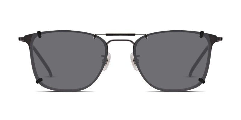 3DClips™ - Custom Clip On Sunglasses For Carrera 192/G 2 Clip-on sunglasses for Carrera Carrera 192/G with a Spring bridge and Gray | Polarized | 14% Light Transmission lenses