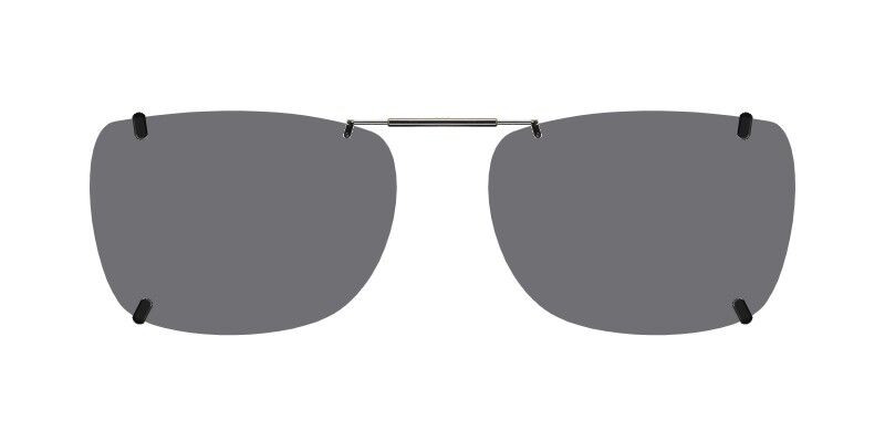 3DClips™ – Custom Clip On Sunglasses For Ray-Ban RB8903 2 Clip-on sunglasses for Ray-Ban RB8903 with a Spring bridge and Gray | Polarized | 14% Light Transmission lenses