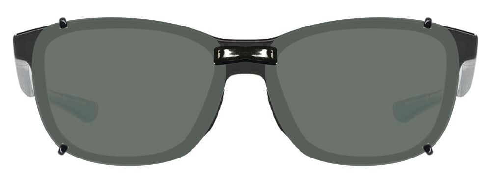 3DClips™ - Custom Clip On Sunglasses For Oakley OX8106 CROSS STEP 4 Custom Clip-On Sunglasses for Oakley OX8106 Cross Step - Magnetic Gray
