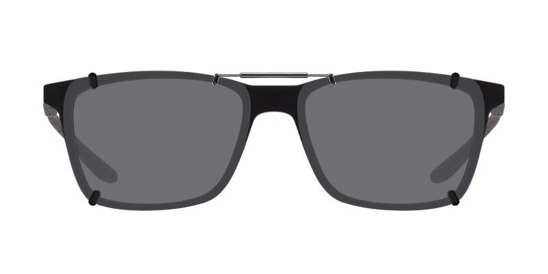 3DClips™ - Custom Clip On Sunglasses For Nike 7286 4 Clip-on sunglasses for Nike 7286 with a Spring bridge and Gray | Polarized | 14% Light Transmission lenses